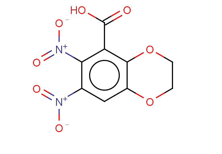 6,7-dinitro-2,3-dihydro-1,4-benzodioxine-5-carboxylic acid