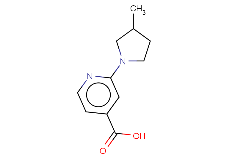 2-(3-methylpyrrolidin-1-yl)pyridine-4-carboxylic acid