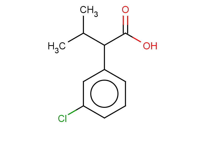 2-(3-chlorophenyl)-3-methylbutanoic acid