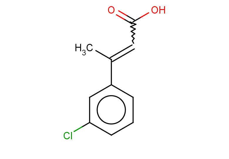 3-(3-chlorophenyl)but-2-enoic acid