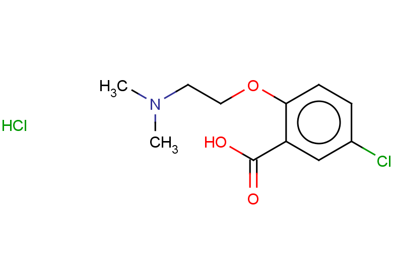 5-chloro-2-[2-(dimethylamino)ethoxy]benzoic acid hydrochloride