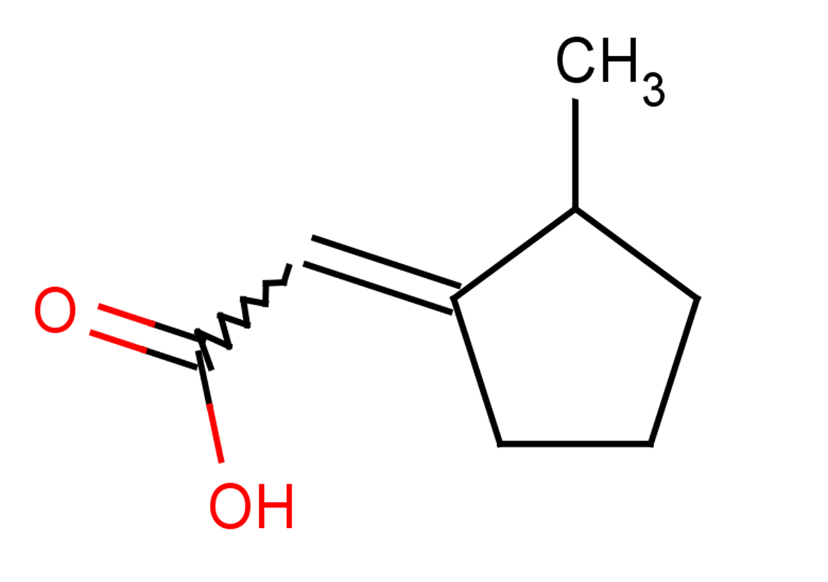 2-(2-methylcyclopentylidene)acetic acid