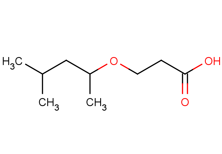 3-[(4-methylpentan-2-yl)oxy]propanoic acid