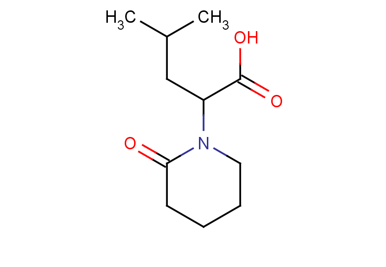 4-methyl-2-(2-oxopiperidin-1-yl)pentanoic acid