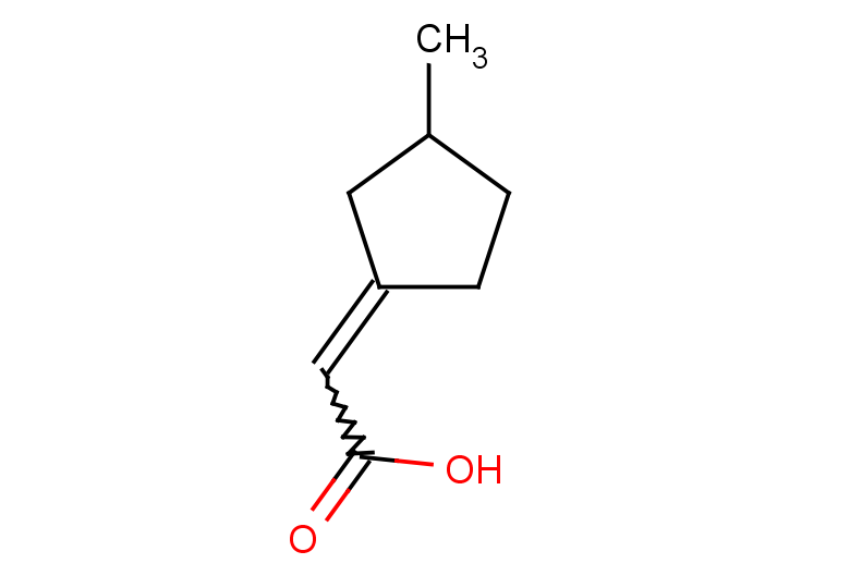 2-(3-methylcyclopentylidene)acetic acid