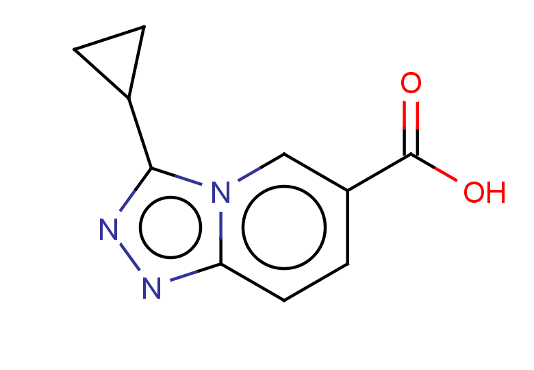 3-cyclopropyl-[1,2,4]triazolo[4,3-a]pyridine-6-carboxylic acid
