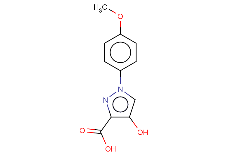 4-hydroxy-1-(4-methoxyphenyl)-1H-pyrazole-3-carboxylic acid