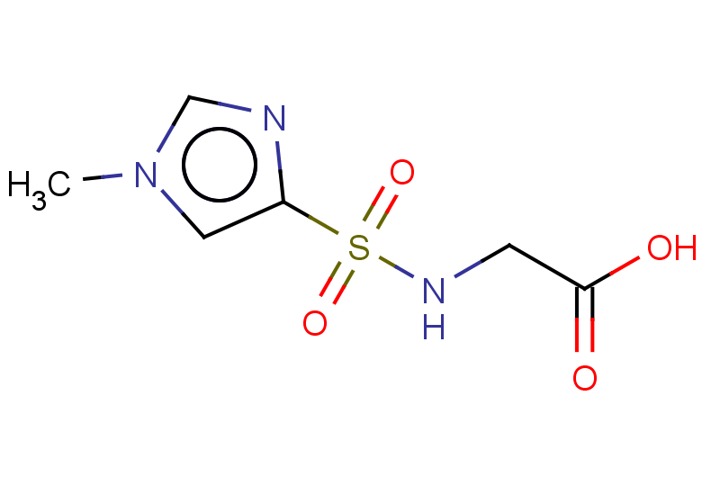 2-(1-methyl-1H-imidazole-4-sulfonamido)acetic acid