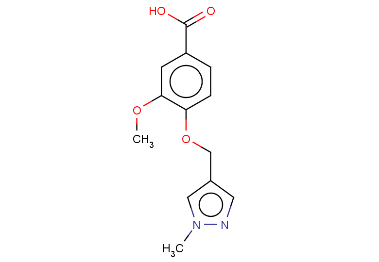 3-methoxy-4-[(1-methyl-1H-pyrazol-4-yl)methoxy]benzoic acid