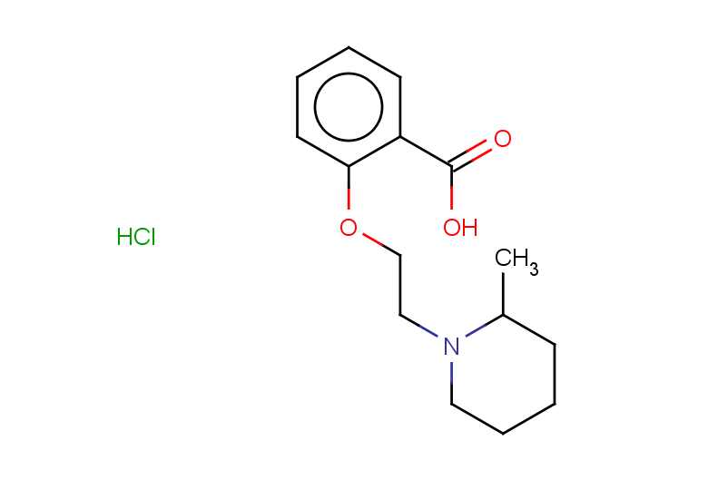 2-[2-(2-methylpiperidin-1-yl)ethoxy]benzoic acid hydrochloride