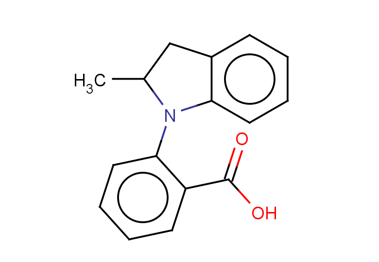 2-(2-methyl-2,3-dihydro-1H-indol-1-yl)benzoic acid