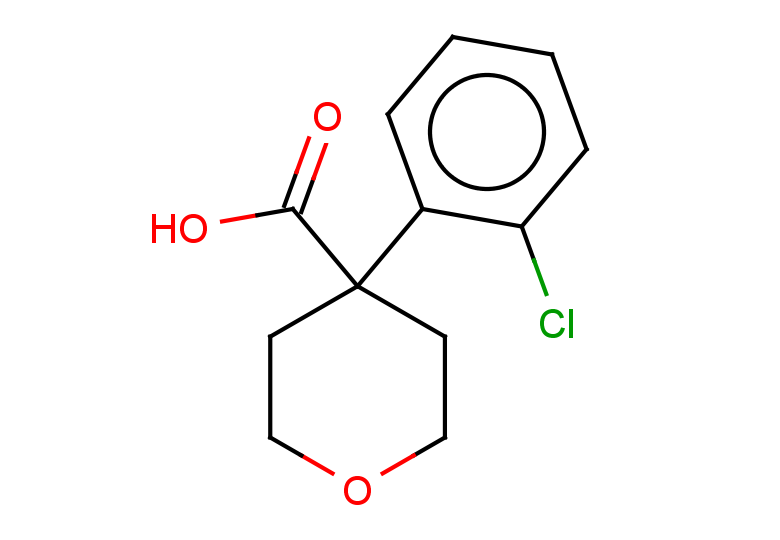4-(2-chlorophenyl)oxane-4-carboxylic acid