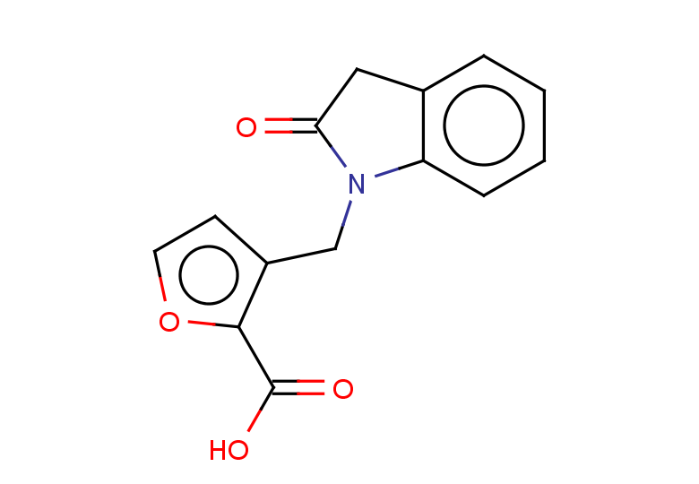 3-[(2-oxo-2,3-dihydro-1H-indol-1-yl)methyl]furan-2-carboxylic acid