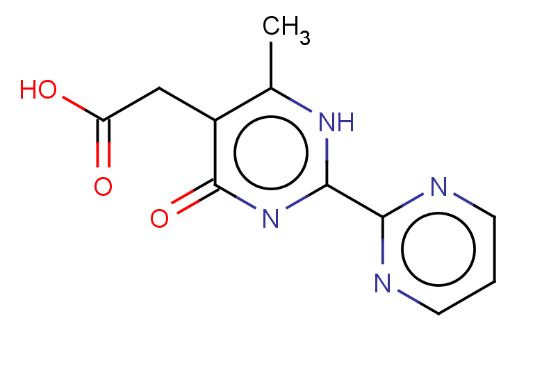 2-[6-methyl-4-oxo-2-(pyrimidin-2-yl)-1,4-dihydropyrimidin-5-yl]acetic acid