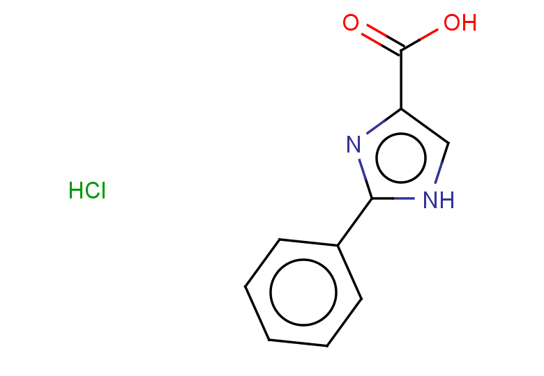 2-phenyl-1H-imidazole-4-carboxylic acid hydrochloride