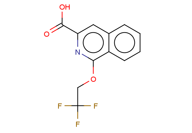 1-(2,2,2-trifluoroethoxy)isoquinoline-3-carboxylic acid