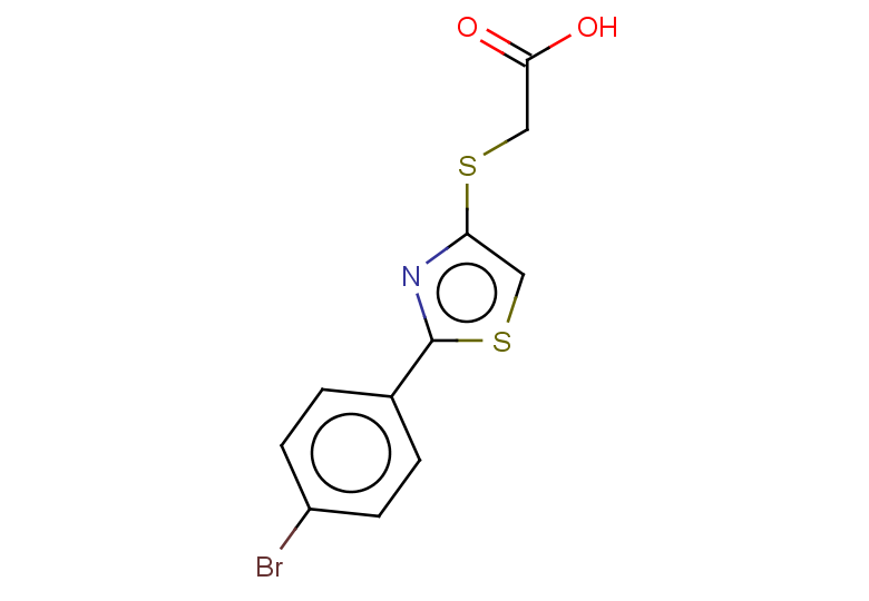 2-{[2-(4-bromophenyl)-1,3-thiazol-4-yl]sulfanyl}acetic acid