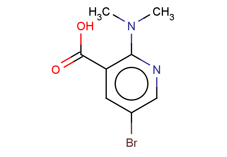 5-bromo-2-(dimethylamino)pyridine-3-carboxylic acid