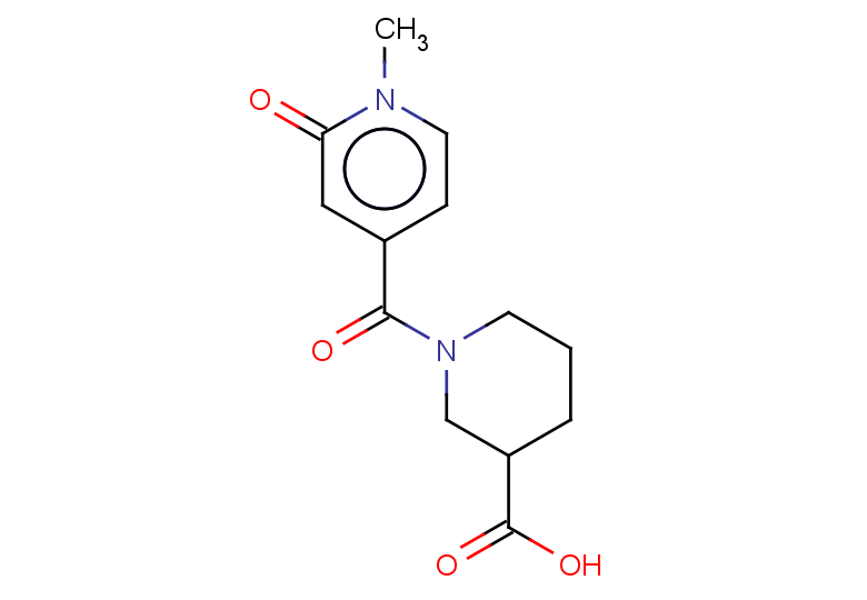 1-(1-methyl-2-oxo-1,2-dihydropyridine-4-carbonyl)piperidine-3-carboxylic acid