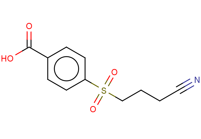 4-(3-cyanopropanesulfonyl)benzoic acid