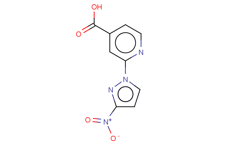 2-(3-nitro-1H-pyrazol-1-yl)pyridine-4-carboxylic acid