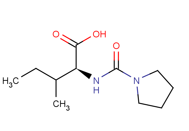 (2S)-3-methyl-2-[(pyrrolidine-1-carbonyl)amino]pentanoic acid