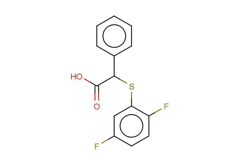 2-[(2,5-difluorophenyl)sulfanyl]-2-phenylacetic acid