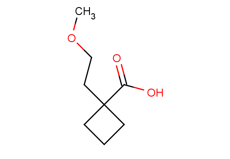 1-(2-methoxyethyl)cyclobutane-1-carboxylic acid