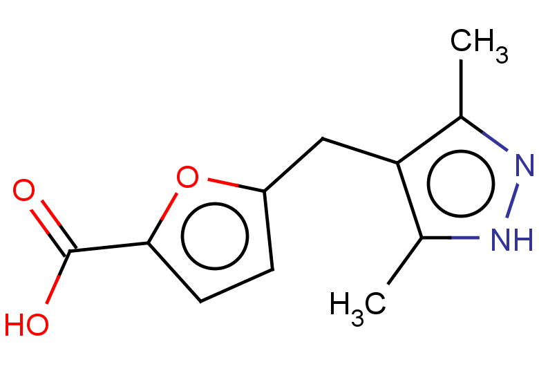 5-[(3,5-dimethyl-1H-pyrazol-4-yl)methyl]furan-2-carboxylic acid