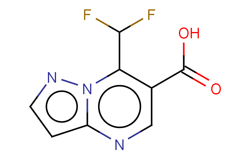 7-(difluoromethyl)pyrazolo[1,5-a]pyrimidine-6-carboxylic acid