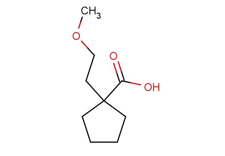 1-(2-methoxyethyl)cyclopentane-1-carboxylic acid