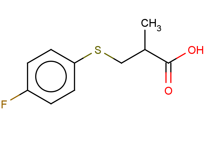 3-[(4-fluorophenyl)sulfanyl]-2-methylpropanoic acid