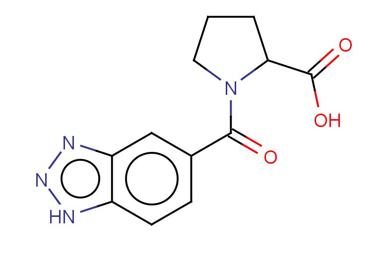 1-(1H-1,2,3-benzotriazole-5-carbonyl)pyrrolidine-2-carboxylic acid
