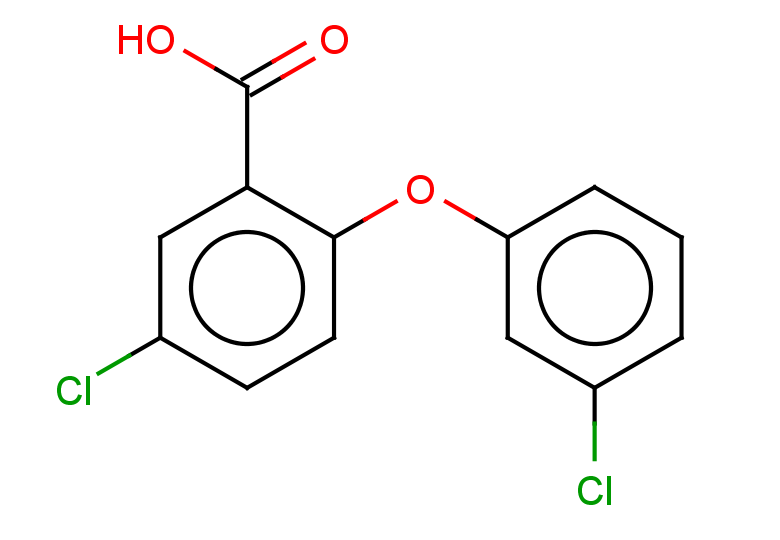 5-chloro-2-(3-chlorophenoxy)benzoic acid