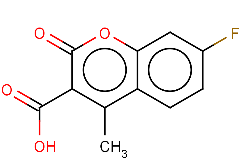 7-fluoro-4-methyl-2-oxo-2H-chromene-3-carboxylic acid