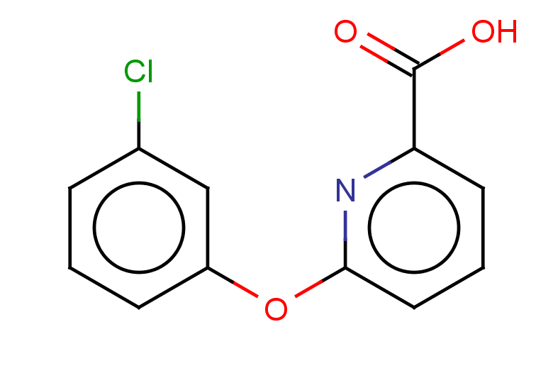 6-(3-chlorophenoxy)pyridine-2-carboxylic acid