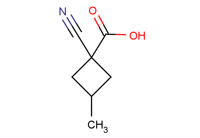 1-cyano-3-methylcyclobutane-1-carboxylic acid