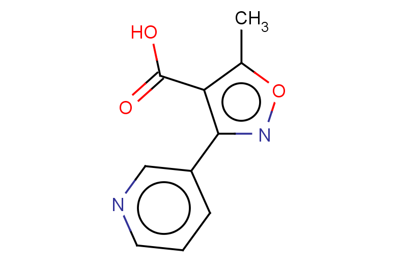 5-methyl-3-(pyridin-3-yl)-1,2-oxazole-4-carboxylic acid