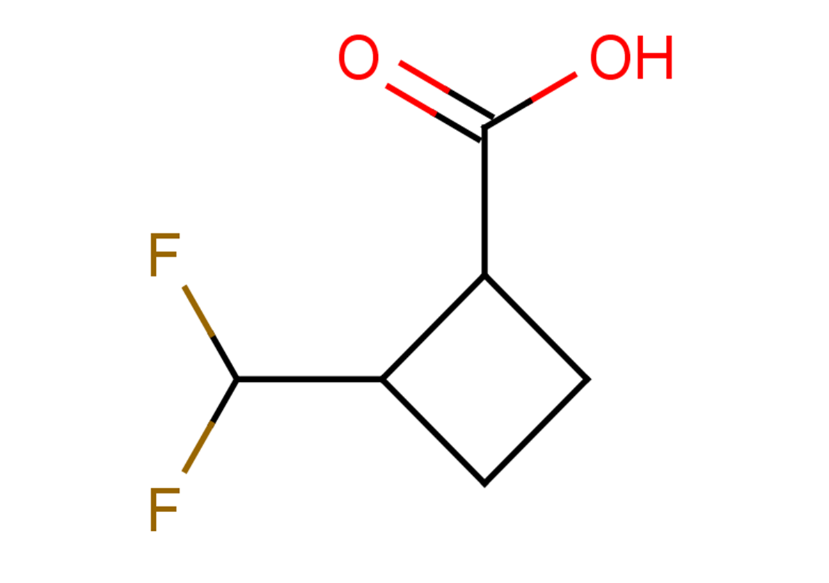 2-(difluoromethyl)cyclobutane-1-carboxylic acid
