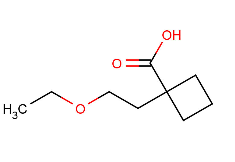 1-(2-ethoxyethyl)cyclobutane-1-carboxylic acid