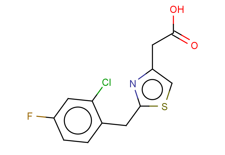 2-{2-[(2-chloro-4-fluorophenyl)methyl]-1,3-thiazol-4-yl}acetic acid