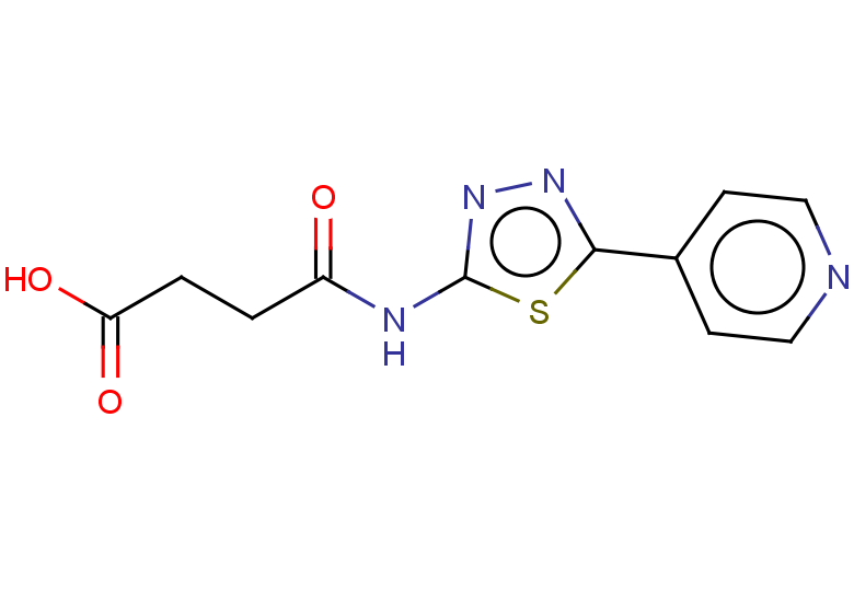 3-{[5-(pyridin-4-yl)-1,3,4-thiadiazol-2-yl]carbamoyl}propanoic acid