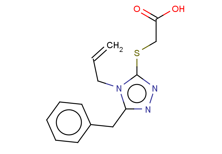 2-{[5-benzyl-4-(prop-2-en-1-yl)-4H-1,2,4-triazol-3-yl]sulfanyl}acetic acid