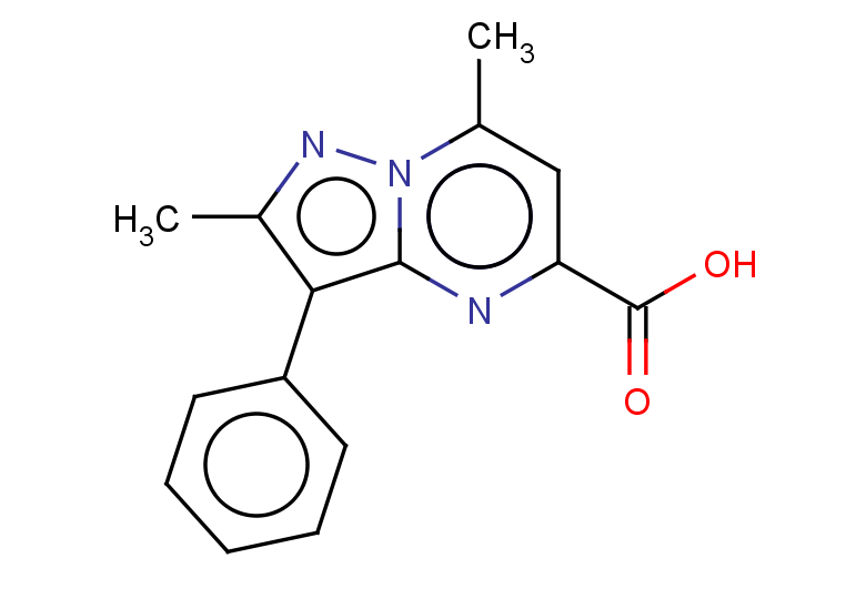 2,7-dimethyl-3-phenylpyrazolo[1,5-a]pyrimidine-5-carboxylic acid