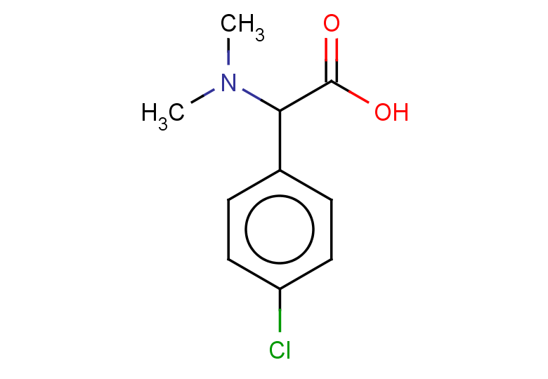 2-(4-chlorophenyl)-2-(dimethylamino)acetic acid