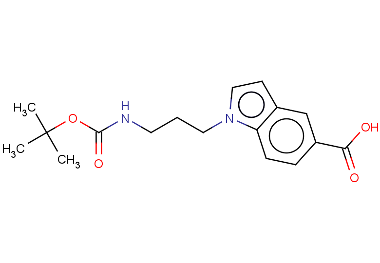 1-(3-{[(tert-butoxy)carbonyl]amino}propyl)-1H-indole-5-carboxylic acid