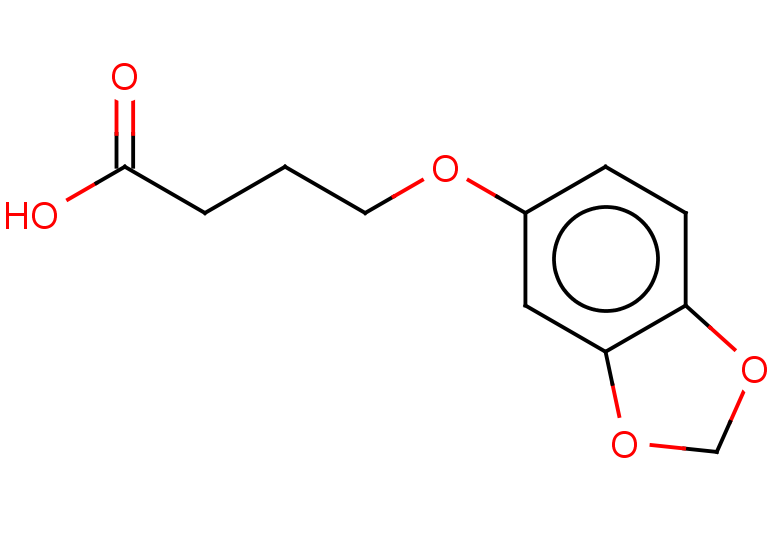 4-(1,3-dioxaindan-5-yloxy)butanoic acid