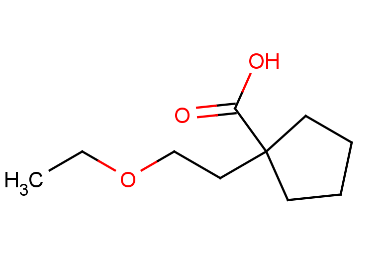 1-(2-ethoxyethyl)cyclopentane-1-carboxylic acid