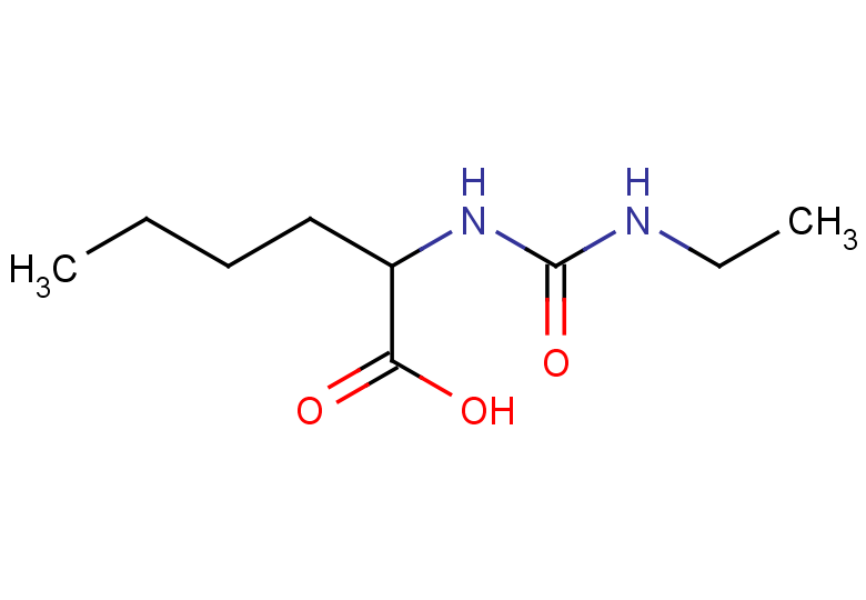 2-[(ethylcarbamoyl)amino]hexanoic acid