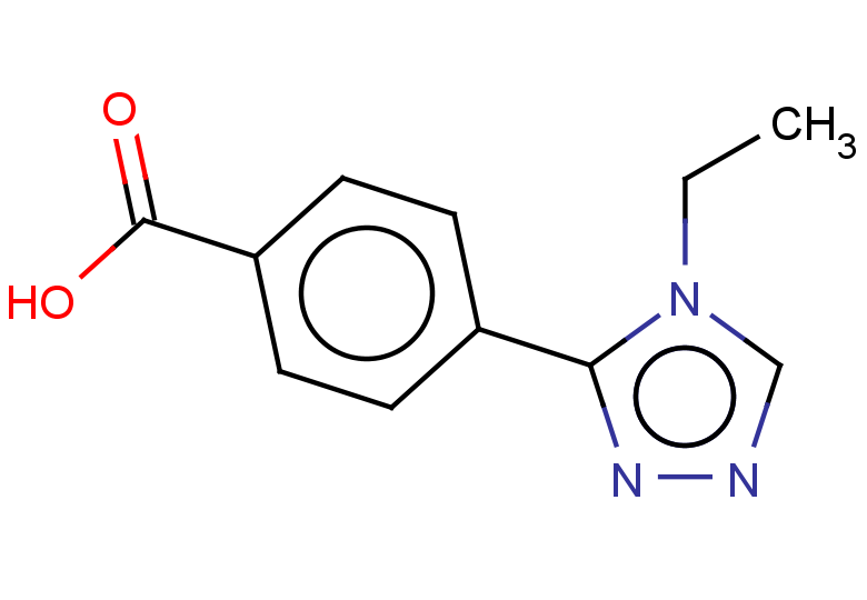 4-(4-ethyl-4H-1,2,4-triazol-3-yl)benzoic acid